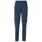 Vaude - Women's Yaras Zip Off Pants - Velohose Gr 42 - Regular blau