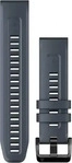 Garmin 010-13111-05, Garmin - QuickFit-Armband Silikon - Armband granitblau