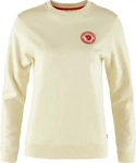Fj&auml;llr&auml;ven F87230-113-M, Fj&auml;llr&auml;ven 1960 Logo Badge Sweater W chalk white (113) M