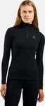 Odlo 111501-15000-L, Odlo Merino 200 black (15000) L Damen