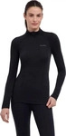 Falke 33310-3000-XS, Falke Damen Langarmshirt Wool-tech black (3000) XS