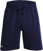 Under Armour 1379779-410-XS, Under Armour Rival Fleece Shorts midnight navy white XS