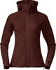 Bergans 246894-9141-22157-S, Bergans Ulstein Wool Hood W Jacket amarone red (22157) S
