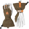 Hestra 30670-870-7, Hestra Army Leather Patrol Gauntlet - 5 Finger olive (870) 7