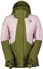 Scott 4188267646008, Scott Jacket W's Ultimate Dryo 10 fir green/cloud pink...