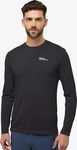 Jack Wolfskin A60291_6000_A10, Jack Wolfskin Vonnan LS T M black (6000) L Herren