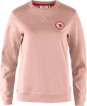 Fj&auml;llr&auml;ven F87230-302-M, Fj&auml;llr&auml;ven 1960 Logo Badge Sweater W chalk rose (302) M