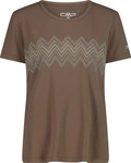 CMP 38T6656-Q957-40, CMP Woman T-shirt toffee (Q957) 40 Damen
