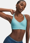 Under Armour 1384126-425-XL D-DD, Under Armour Infinity Low 2.0 Bra blue...