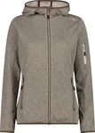 CMP 30H5856-06QV-36, CMP Woman Fleece Fleece Jacket FIX Hood toffee-cream (06QV) 36