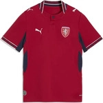 Puma 783254-01-164, Puma Facr Home Jersey Replica Jr dark cherry-puma navy (01) 164