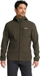 Jack Wolfskin A66308_E0205_A10, Jack Wolfskin Wild Winds Hooded Jacket M obsidian
