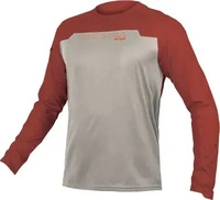 Endura R-E3212-BRK-S-brick-steel, Endura MT500 Burner Long Sleeve Jersey brick steel