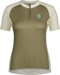 Scott 4213908008010, Scott Jersey W's Endurance 20 SS hay green/cotton white...