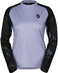 Scott 4110337612008, Scott Tee W's Trail Storm LS heather purple/black (7612) M...