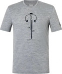 Super.Natural SNMP0118716HM, Super.Natural M Vintage Bike Tee cashmere grey