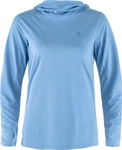 Fj&auml;llr&auml;ven F84108-537-S, Fj&auml;llr&auml;ven Abisko Sun-hoodie W ultramarine (537) S Damen