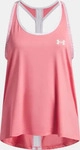 Under Armour 1363374-600-YMD, Under Armour Tech Knockout Tank pink white (600) M pink