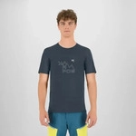 Karpos 2531085-021-M, Karpos Gusela Merino T-shirt dark slate (021) M Herren