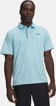 Under Armour 1290140-293-MD, Under Armour Tech Polo blue pitch gray (293) M...