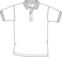 CMP 31T7497V-A001-56, CMP MAN Polo bianco (A001) 56 Herren
