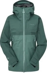 Rab QWH-82-GSE-10, Rab Khroma Diffuse GTX Jacket Wmns green slate/eucalyptus...