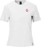 Scott 4247230002010, Scott Tee W's Backprint SS white (0002) L Damen