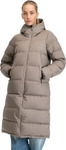 Bergans 255726-3587-22471-XL, Bergans Oslo Down Long Coat Women rock taupe (22471) XL