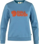 Fj&auml;llr&auml;ven F84143-543-243-L, Fj&auml;llr&auml;ven Logo Sweater W dawn blue-terracotta brown