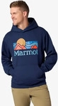 Marmot M16937-42611-M, Marmot Coastal Hoody nightfall navy (42611) M Herren