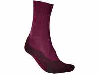 Falke 16395-8593-37-38, Falke TK2 Explore Wool Women Trekking Socks burgundy (8593)