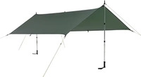 Nordisk 117015, Nordisk Voss 5 LW Tarp black forest green