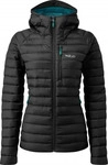 Rab QDB-13-BL-10, Rab Microlight Alpine Jacket Wmns black (BL) 10 Damen