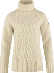 Fj&auml;llr&auml;ven F84793-113-XL, Fj&auml;llr&auml;ven &ouml;vik Cable Knit Roller Neck W chalk white