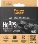 PanzerGlass 1203, PanzerGlass Hoops Optic Rings Kameraschutz f&uuml;r das Apple iPhone 15