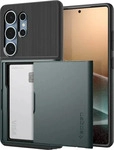 Spigen ACS08968, Spigen Slim Armor CS Case f&uuml;r das Samsung Galaxy S25 Ultra - Abyss
