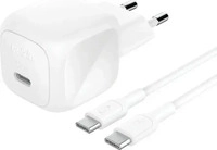 Belkin WCA013kq1MWH-B6, Belkin BoostCharge Kompakte USB-C-Ladeger&auml;t 45W mit