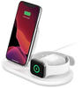 Belkin WIZ001vfWH, Belkin 3-in-1 Wireless Charger iPhone + Apple Watch + AirPods -