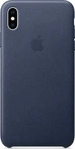 Apple MRWU2ZM/A, Leder-Case Dunkelblau f&uuml;r das Apple iPhone Xs Max Blau