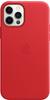 Apple MHKD3ZM/A, Apple Leder-Case MagSafe für das iPhone 12 (Pro) - Red Rot