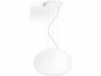 Philips Hue White & Color Ambiance Flourish Pendelleuchte in weiss RGBW...