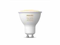 Philips Hue Warm White GU10 LED Leuchtmittel 4,3W wie 50W dimmbar Lichtfarbe 2.200 K