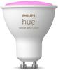 Philips Hue White GU10 LED White & Color Ambiance RGBW Leuchtmittel 4,3W