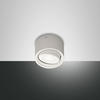 Schwenkbarer Anzio LED Spot Weiss von der italienischen Leuchtenmanufaktur Fabas Luce