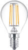 Philips LED Filament E14 LED-Leuchtmittel in Tropfenform 4W wie 40W warmweißes