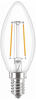 PHILIPS E14 Classic LED Kerze Filament Lampe 2W wie 25W warmweisses Licht, EEK:...
