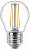 PHILIPS E27 Classic LED Lampe 4,3W wie 40 Watt warmweiss klar dekorative