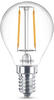 Philips E14 LEDClassic Tropfenform klar 2W wie 25W warmweisses Licht mit