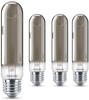 PHILIPS E27 LED Vintage Rauchglas Lampe in Stabform 2.3W wie 11W extra...