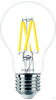 PHILIPS MASTER LED Filament Leuchtmittel E27 3,4W = 40W WarmGlow warmweißes...